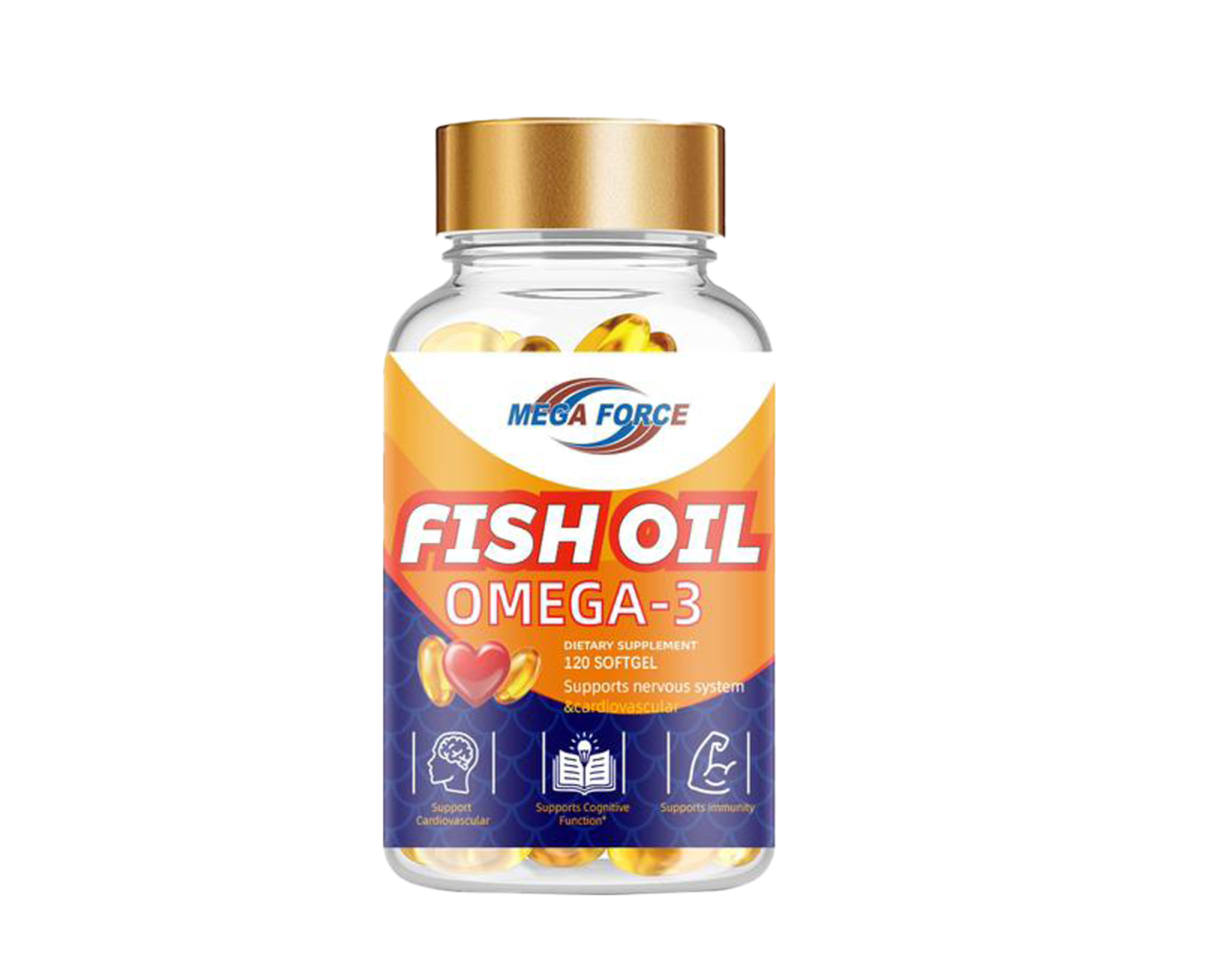 Fish Oil 🐟💊 Supports heart health, joint mobility, and muscle recovery.