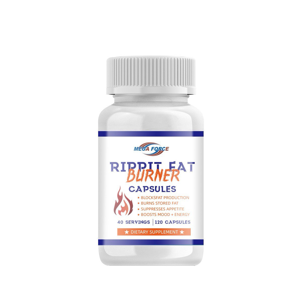 Rippit Fat Burner supplement for boosting metabolism and supporting fat loss
