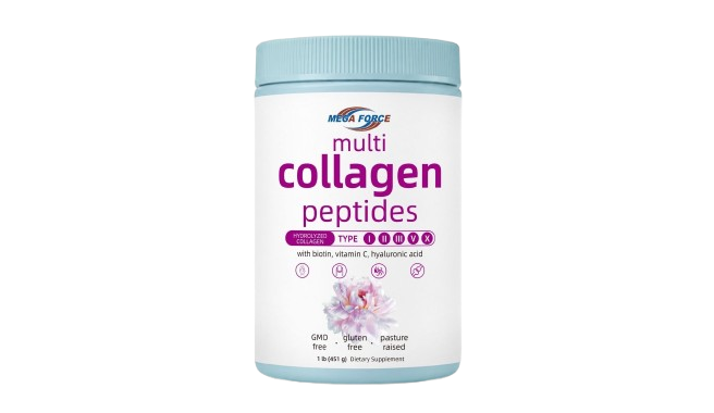 Mega Force Multi Collagen Peptides container